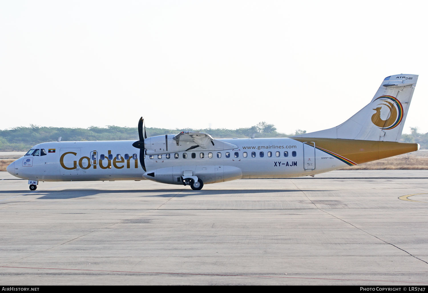 Aircraft Photo of XY-AJM | ATR ATR-72-600 (ATR-72-212A) | Golden Myanmar Airlines | AirHistory.net #385963