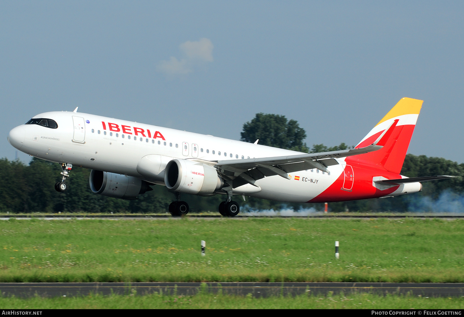 Aircraft Photo of EC-NJY | Airbus A320-251N | Iberia | AirHistory.net #385972