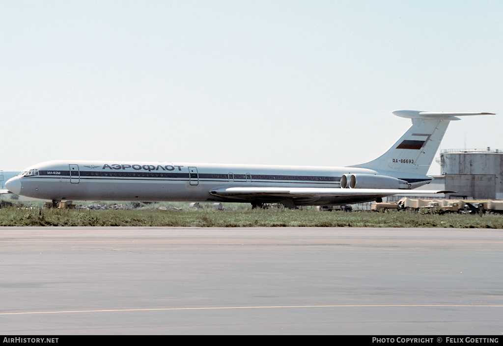 Aircraft Photo of RA-86693 | Ilyushin Il-62M | Aeroflot | AirHistory.net #385995