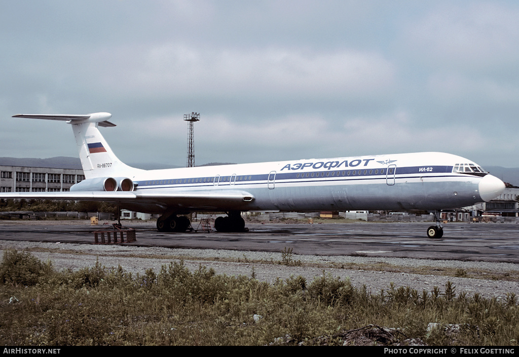 Aircraft Photo of RA-86707 | Ilyushin Il-62 | Aeroflot | AirHistory.net #386002