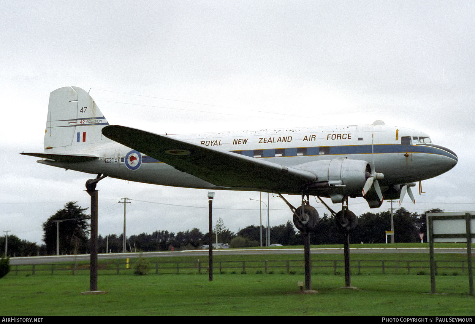 Aircraft Photo of NZ3547 | Douglas C-47A Skytrain | New Zealand - Air Force | AirHistory.net #386004