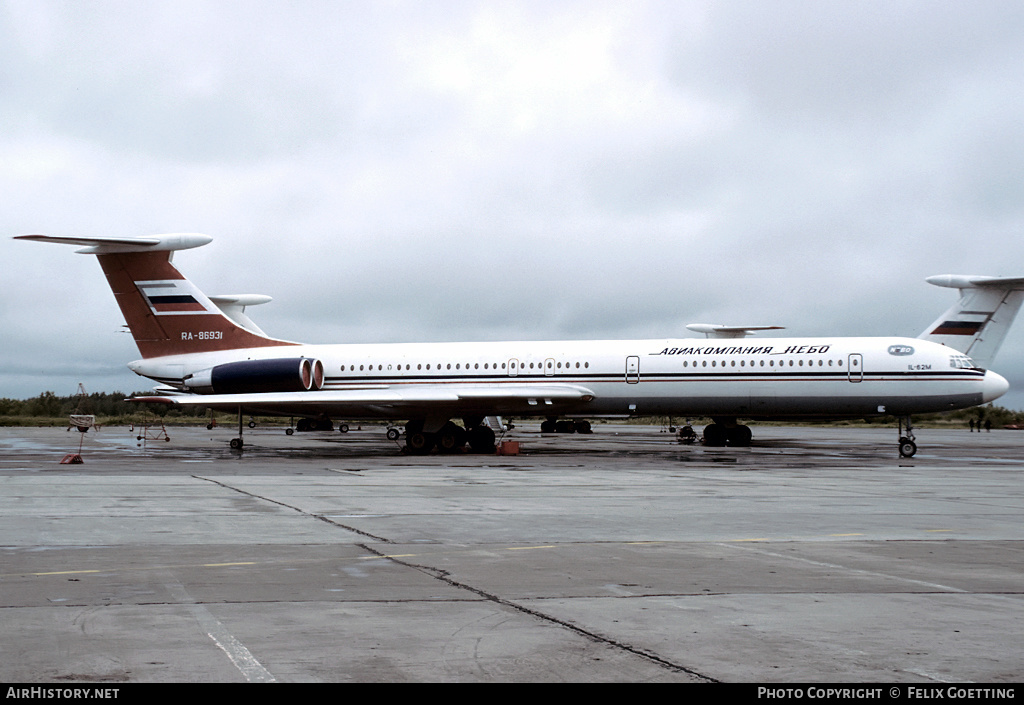 Aircraft Photo of RA-86931 | Ilyushin Il-62M | Aviakompanija Nebo | AirHistory.net #386007