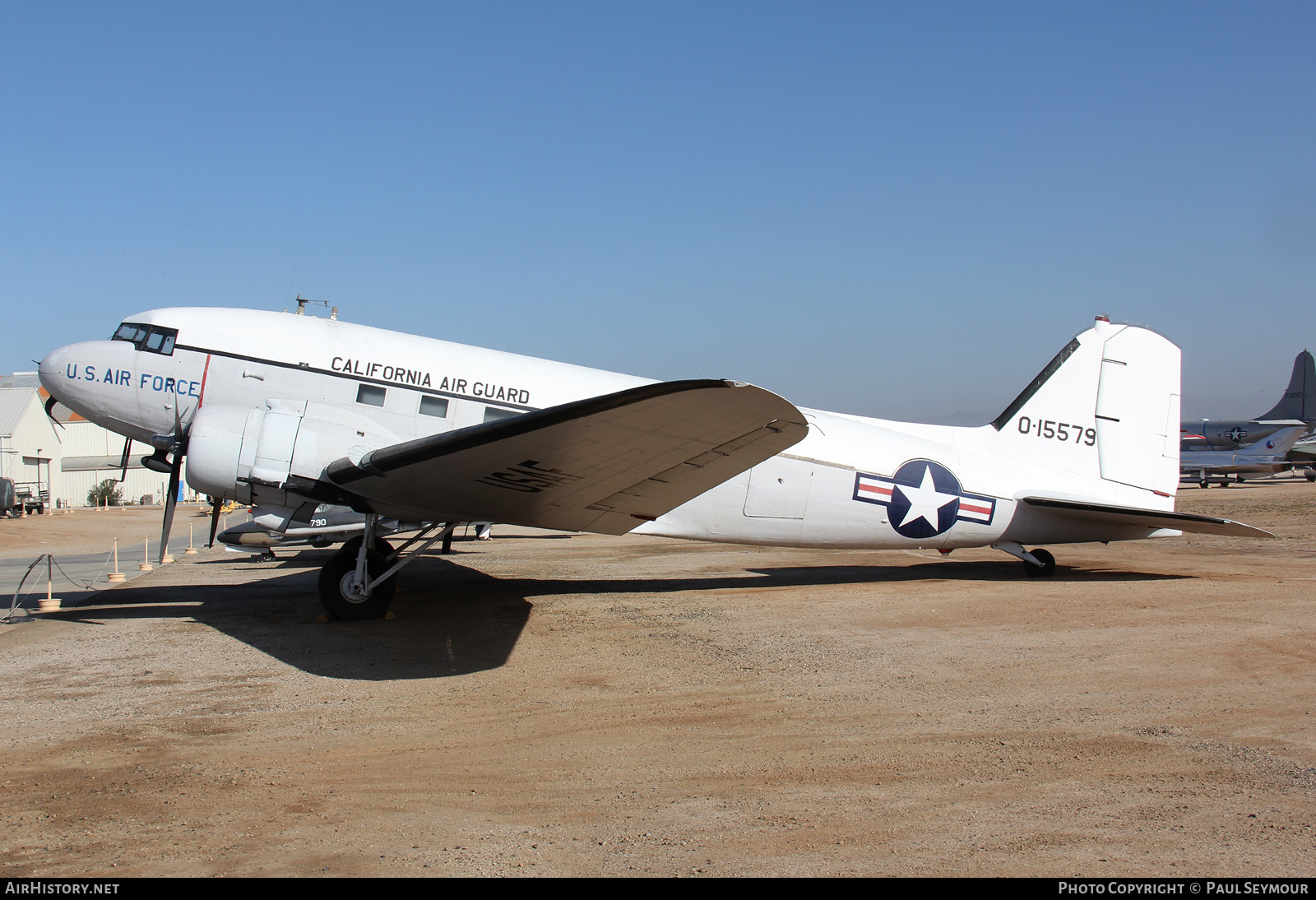 Aircraft Photo of 43-15579 / 0-15579 | Douglas VC-47A Skytrain | USA - Air Force | AirHistory.net #386010