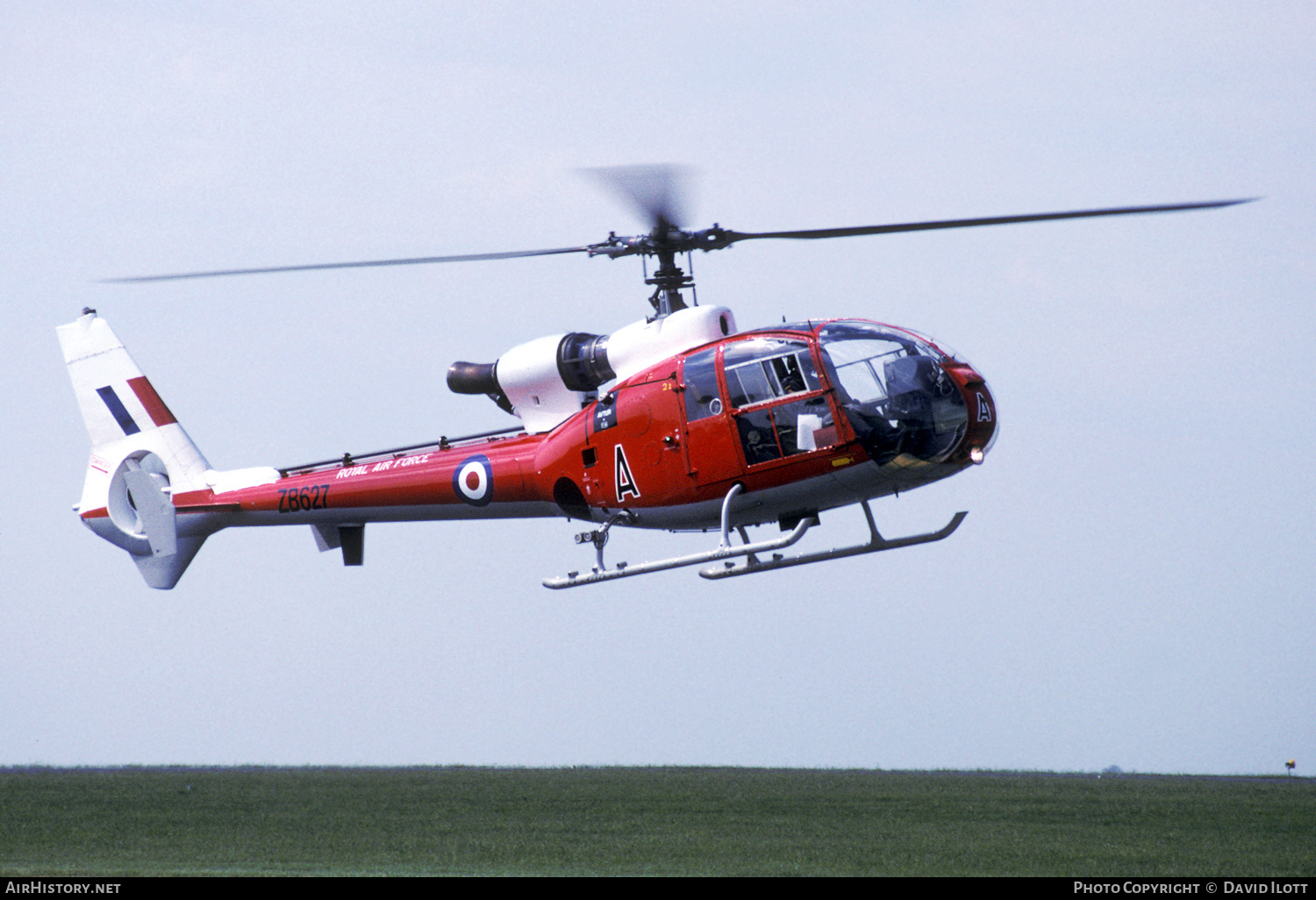 Aircraft Photo of ZB627 | Aerospatiale SA-341D Gazelle HT3 | UK - Air Force | AirHistory.net #386013