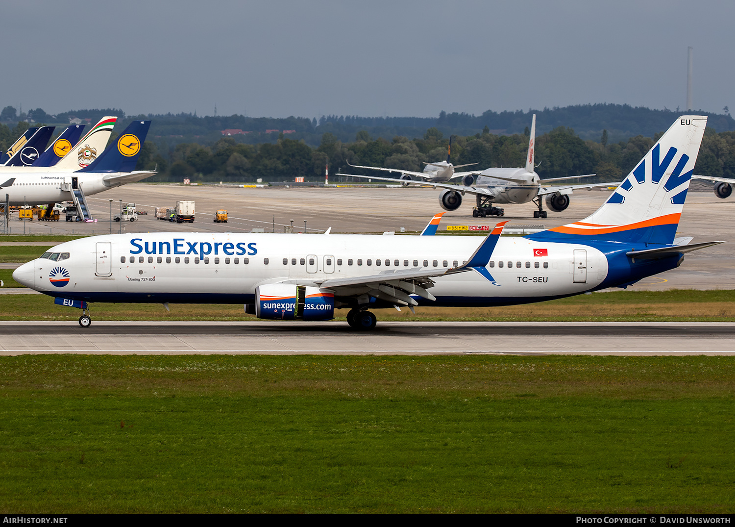 Aircraft Photo of TC-SEU | Boeing 737-8HC | SunExpress | AirHistory.net #386025