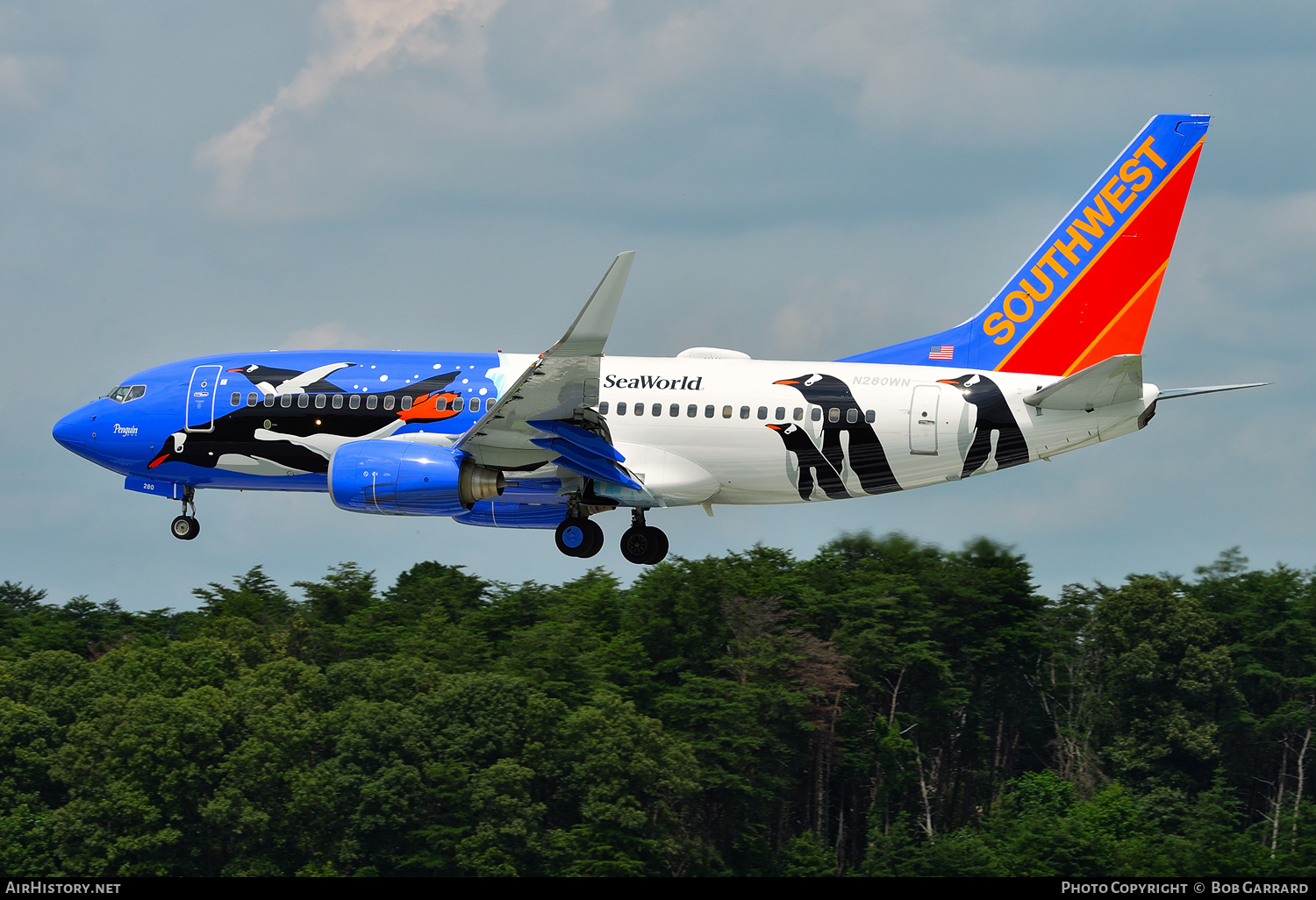 Aircraft Photo of N280WN | Boeing 737-7H4 | Southwest Airlines | AirHistory.net #386035