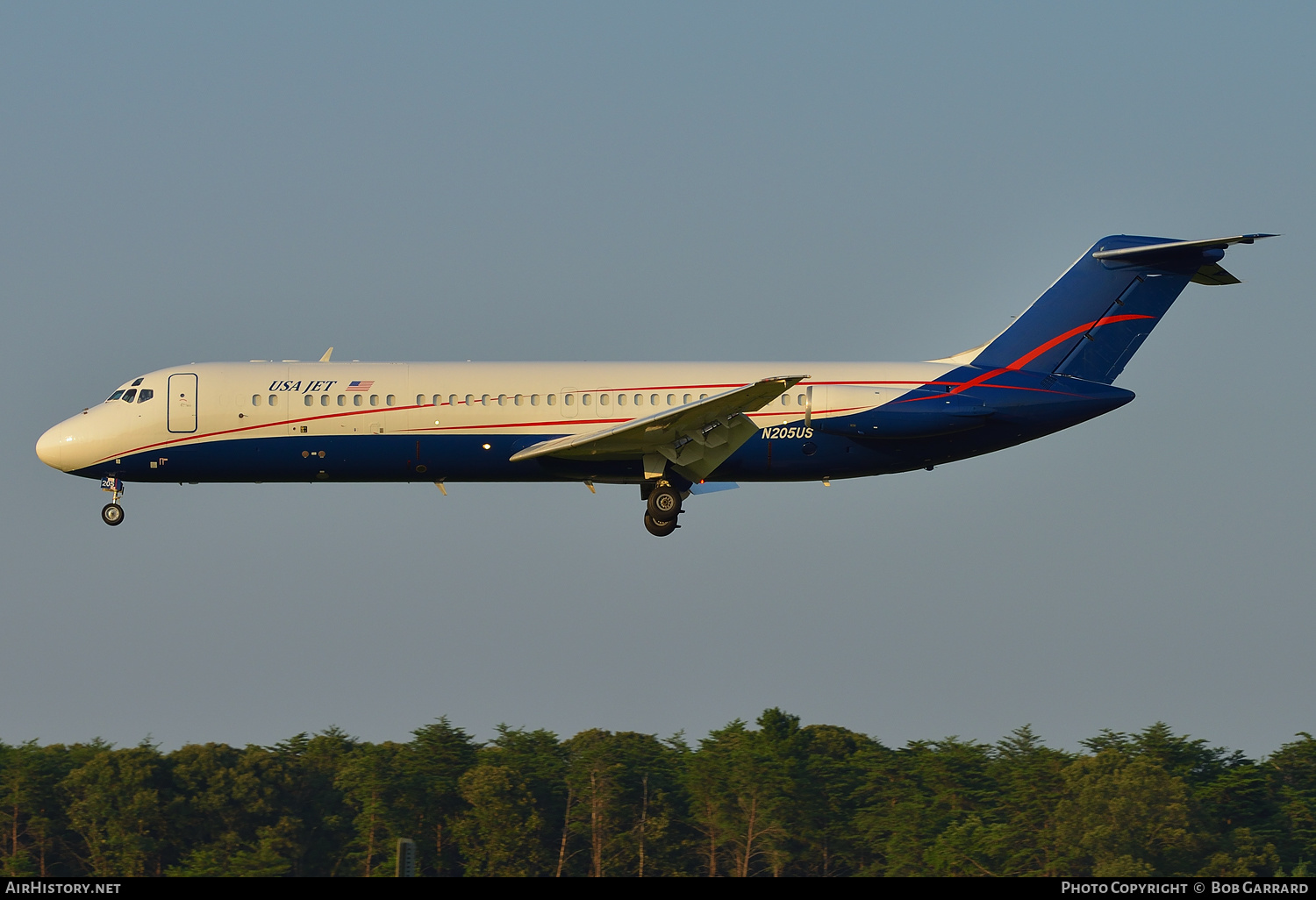 Aircraft Photo of N205US | McDonnell Douglas DC-9-32F | USA Jet Airlines | AirHistory.net #386044