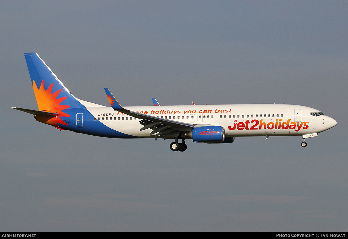 Aircraft Photo of G-GDFU | Boeing 737-8K5 | Jet2 Holidays | AirHistory.net #386046