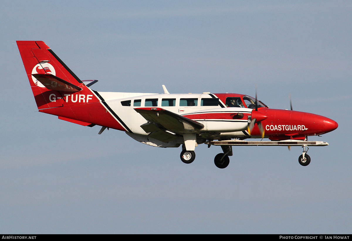 Aircraft Photo of G-TURF | Reims F406 Caravan II | MCA - Maritime and Coastguard Agency | AirHistory.net #386048