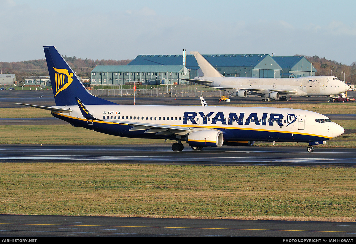 Aircraft Photo of EI-EXE | Boeing 737-8AS | Ryanair | AirHistory.net #386049