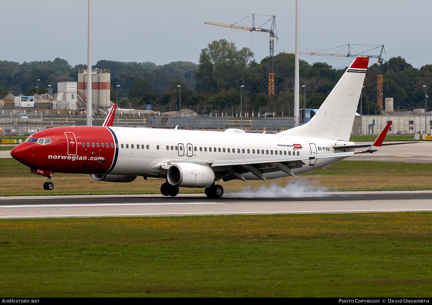 Aircraft Photo of EI-FVU | Boeing 737-800 | Norwegian | AirHistory.net #386061