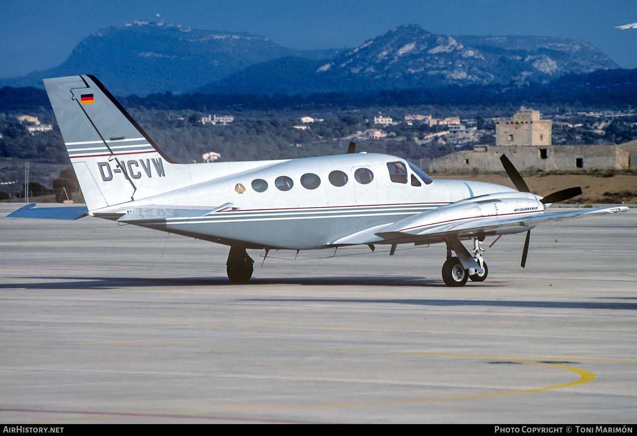 Aircraft Photo of D-ICVW | Cessna 421C Golden Eagle | AirHistory.net #386062