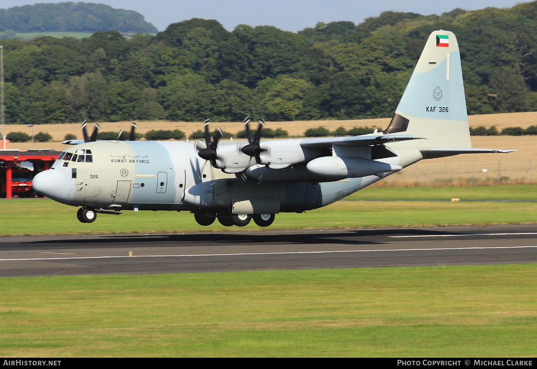 Aircraft Photo of KAF326 | Lockheed Martin KC-130J Hercules | Kuwait - Air Force | AirHistory.net #386067