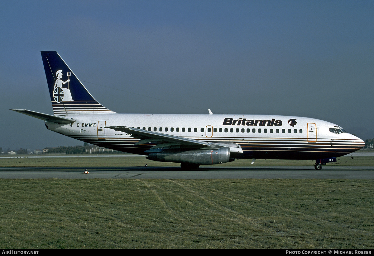 Aircraft Photo of G-BMMZ | Boeing 737-2D6/Adv | Britannia Airways | AirHistory.net #386072