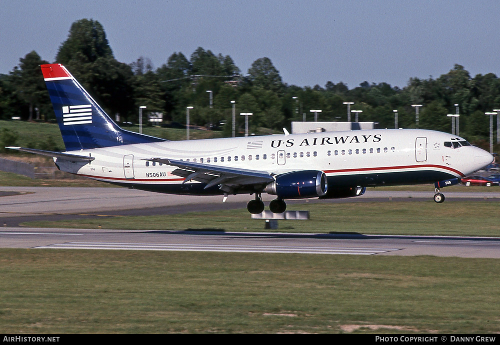 Aircraft Photo of N506AU | Boeing 737-3B7 | US Airways | AirHistory.net #386094