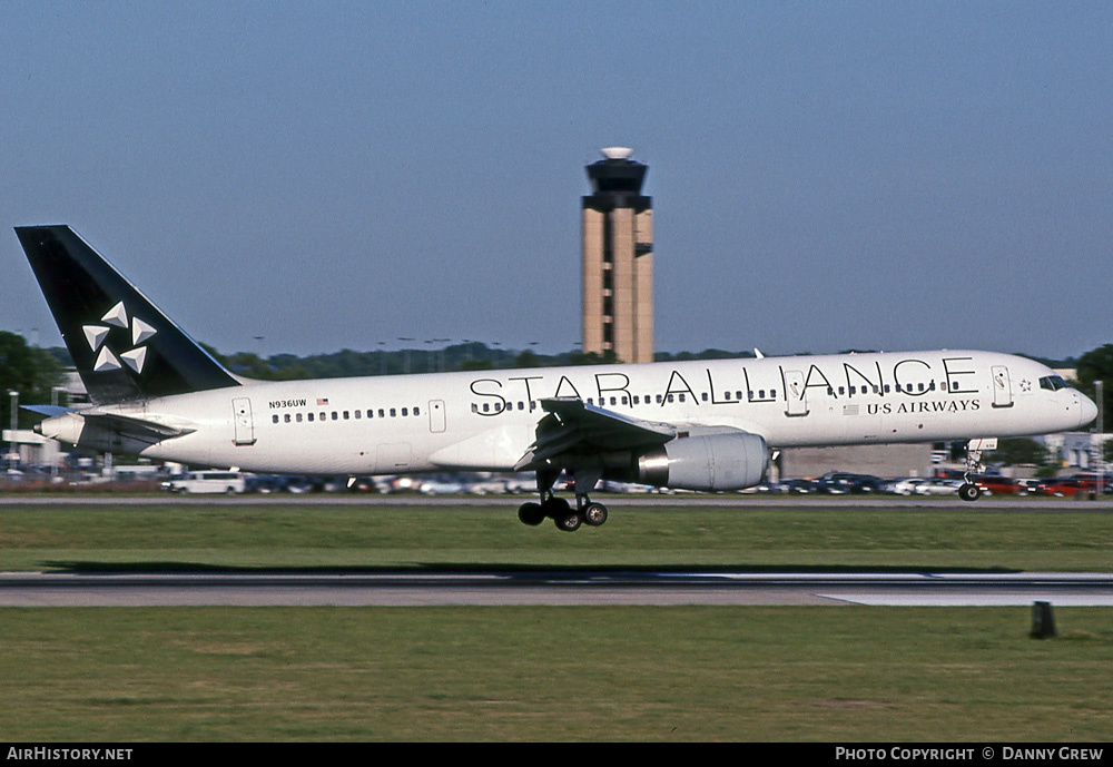 Aircraft Photo of N936UW | Boeing 757-2B7 | US Airways | AirHistory.net #386103