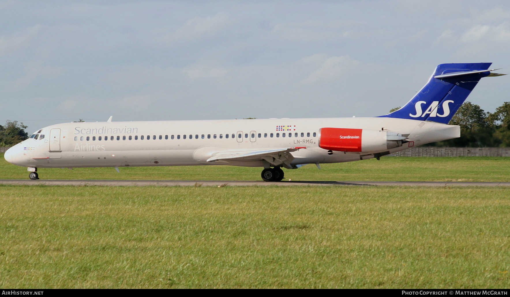Aircraft Photo of LN-RMG | McDonnell Douglas MD-87 (DC-9-87) | Scandinavian Airlines - SAS | AirHistory.net #386104