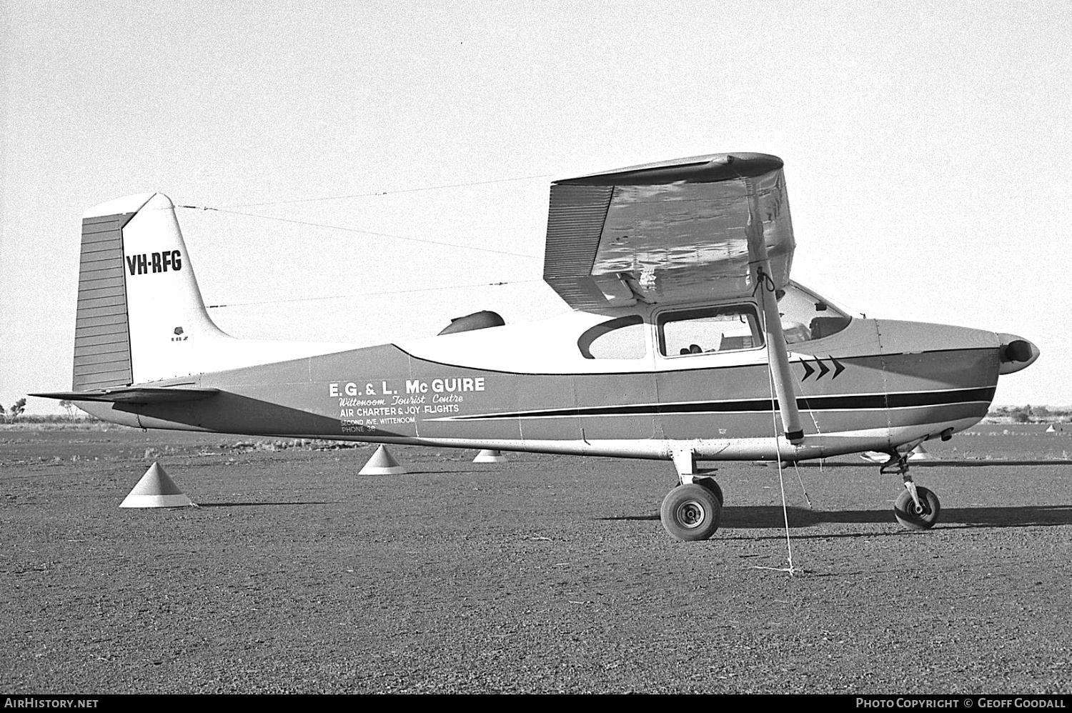 Aircraft Photo of VH-RFG | Cessna 182B Skylane | E.G. and L. McGuire | AirHistory.net #386109