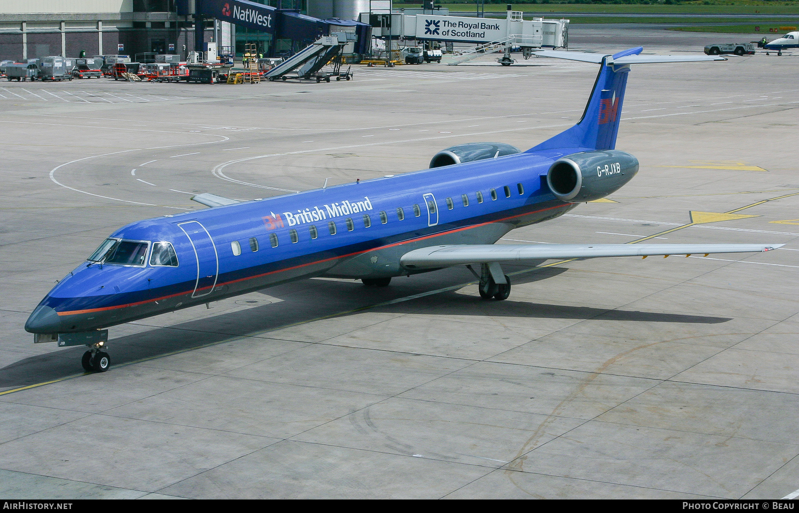 Aircraft Photo of G-RJXB | Embraer ERJ-145EP (EMB-145EP) | British Midland Airways - BMA | AirHistory.net #386149