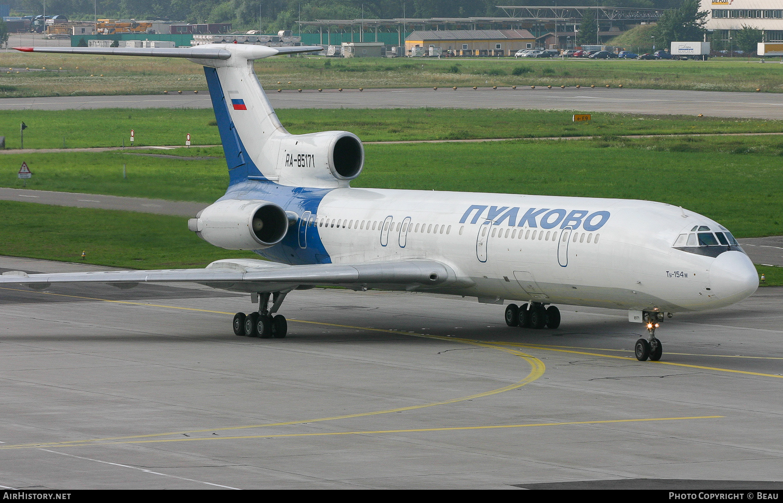 Aircraft Photo of RA-85171 | Tupolev Tu-154M | Pulkovo Airlines | AirHistory.net #386167