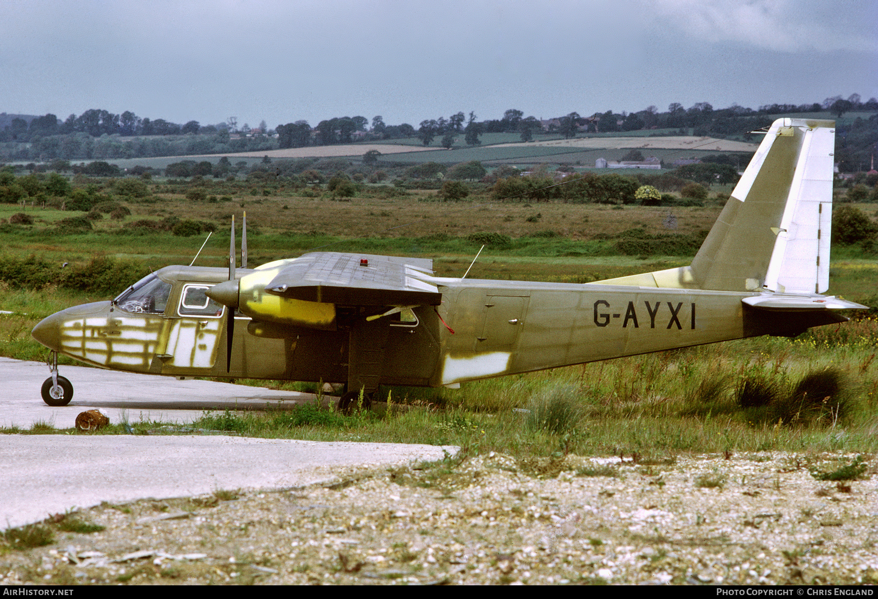 Aircraft Photo of G-AYXI | Britten-Norman BN-2A-8 Islander | AirHistory.net #386181