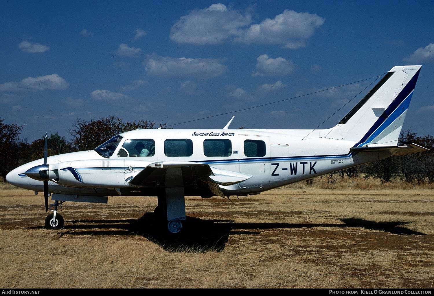 Aircraft Photo of Z-WTK | Piper PA-31-325 Navajo C/R | Southern Cross Aviation | AirHistory.net #386187