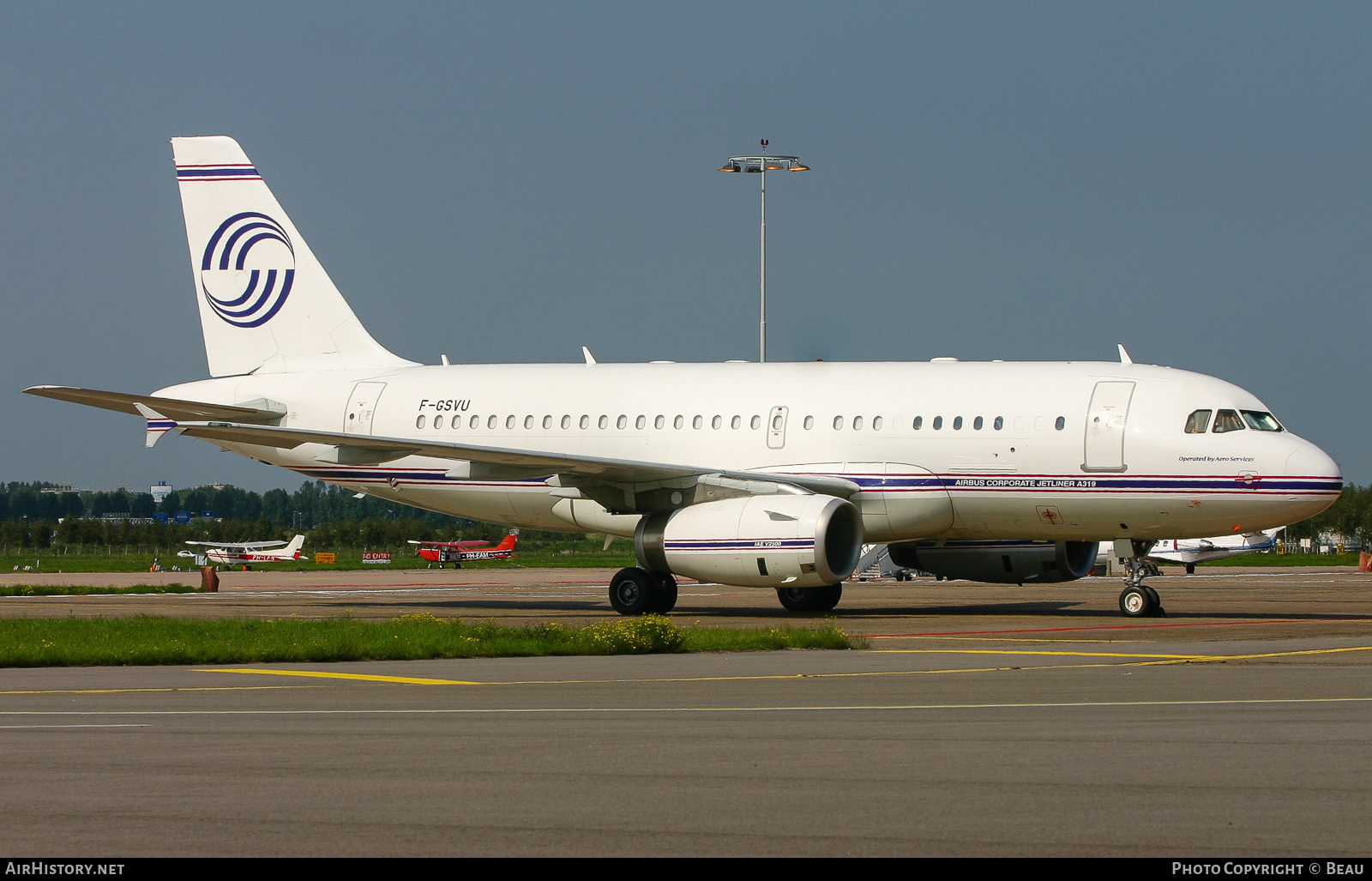 Aircraft Photo of F-GSVU | Airbus ACJ319 (A319-133/CJ) | Aero Services | AirHistory.net #386193