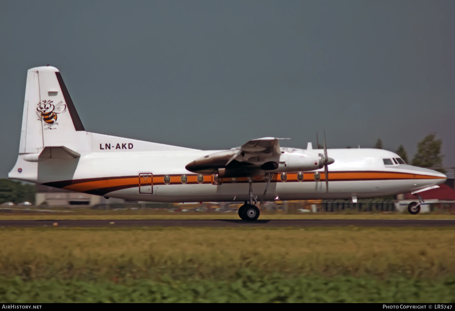 Aircraft Photo of LN-AKD | Fokker F27-200 Friendship | Busy Bee of Norway | AirHistory.net #386196