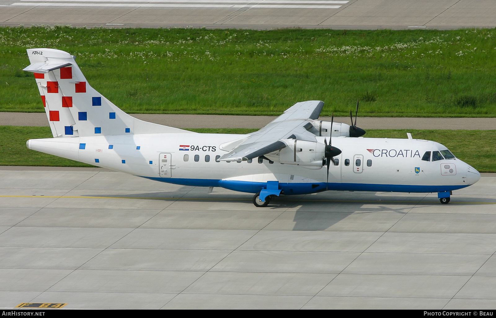 Aircraft Photo of 9A-CTS | ATR ATR-42-300QC | Croatia Airlines | AirHistory.net #386197