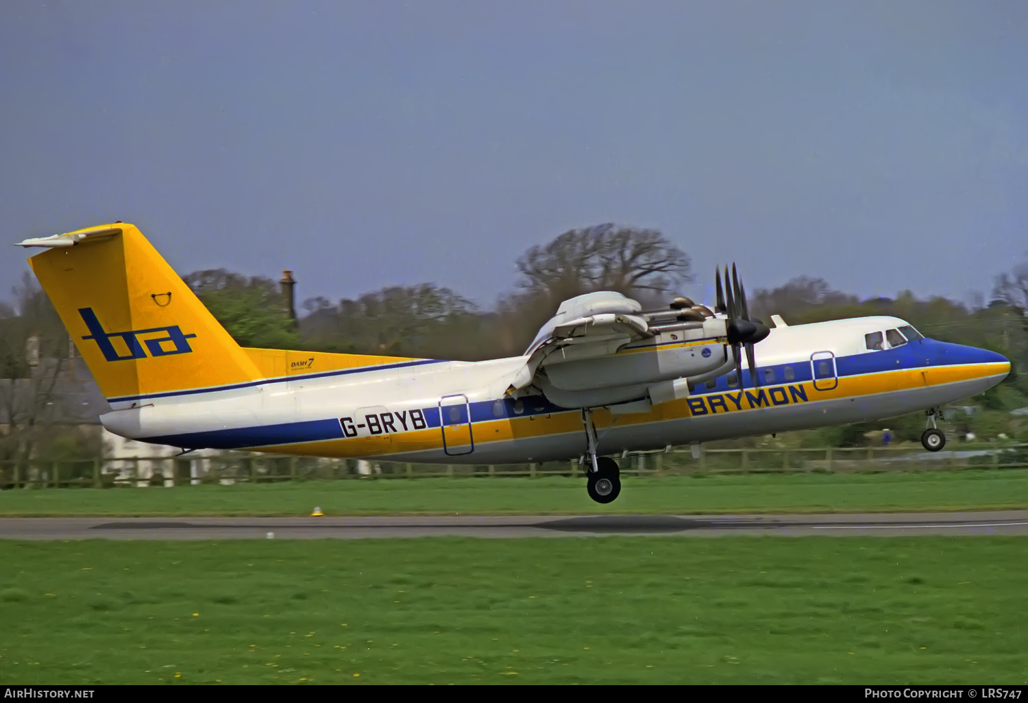 Aircraft Photo of G-BRYB | De Havilland Canada DHC-7-110 Dash 7 | Brymon Airways | AirHistory.net #386200