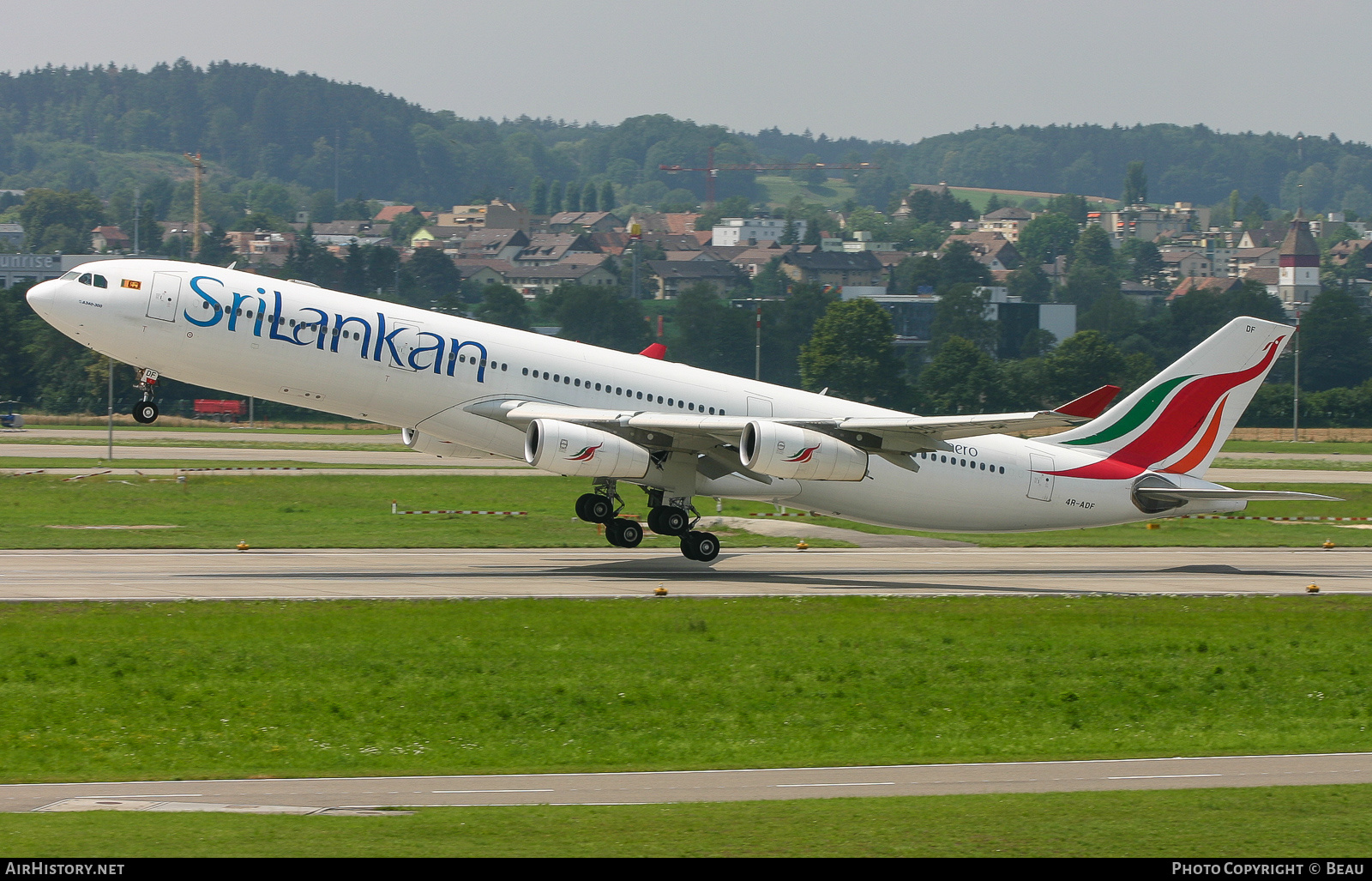 Aircraft Photo of 4R-ADF | Airbus A340-312 | SriLankan Airlines | AirHistory.net #386201