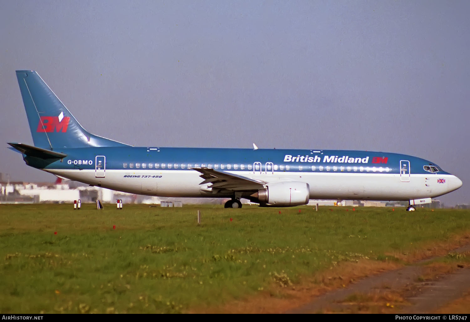 Aircraft Photo of G-OBMO | Boeing 737-4Q8 | British Midland Airways - BMA | AirHistory.net #386206