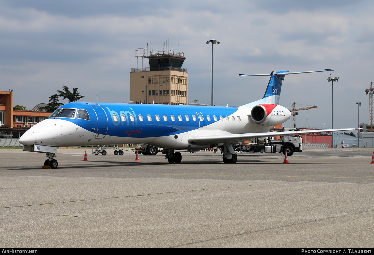 Aircraft Photo of G-RJXD | Embraer ERJ-145EP (EMB-145EP) | BMI Regional | AirHistory.net #386263