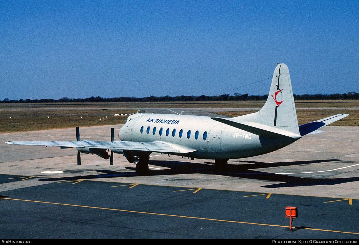 Aircraft Photo of VP-YNC | Vickers 748D Viscount | Air Rhodesia | AirHistory.net #386267