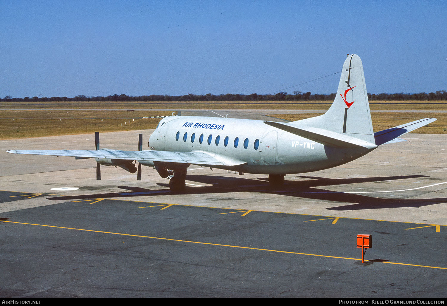 Aircraft Photo of VP-YNC | Vickers 748D Viscount | Air Rhodesia | AirHistory.net #386267