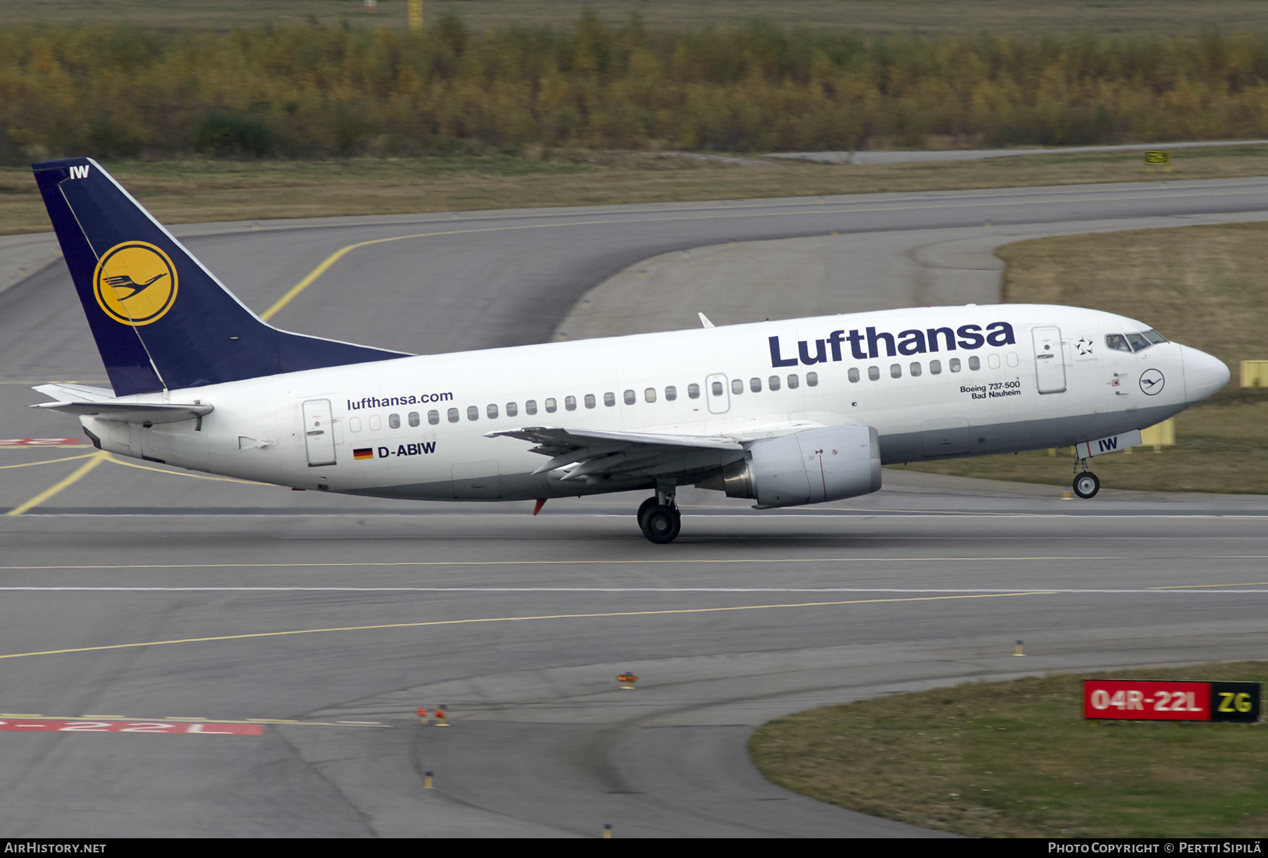 Aircraft Photo of D-ABIW | Boeing 737-530 | Lufthansa | AirHistory.net #386281