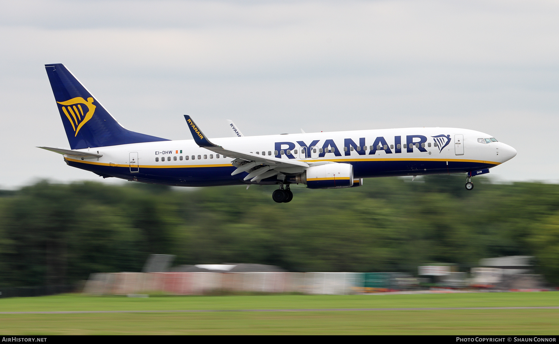 Aircraft Photo of EI-DHW | Boeing 737-8AS | Ryanair | AirHistory.net #386300