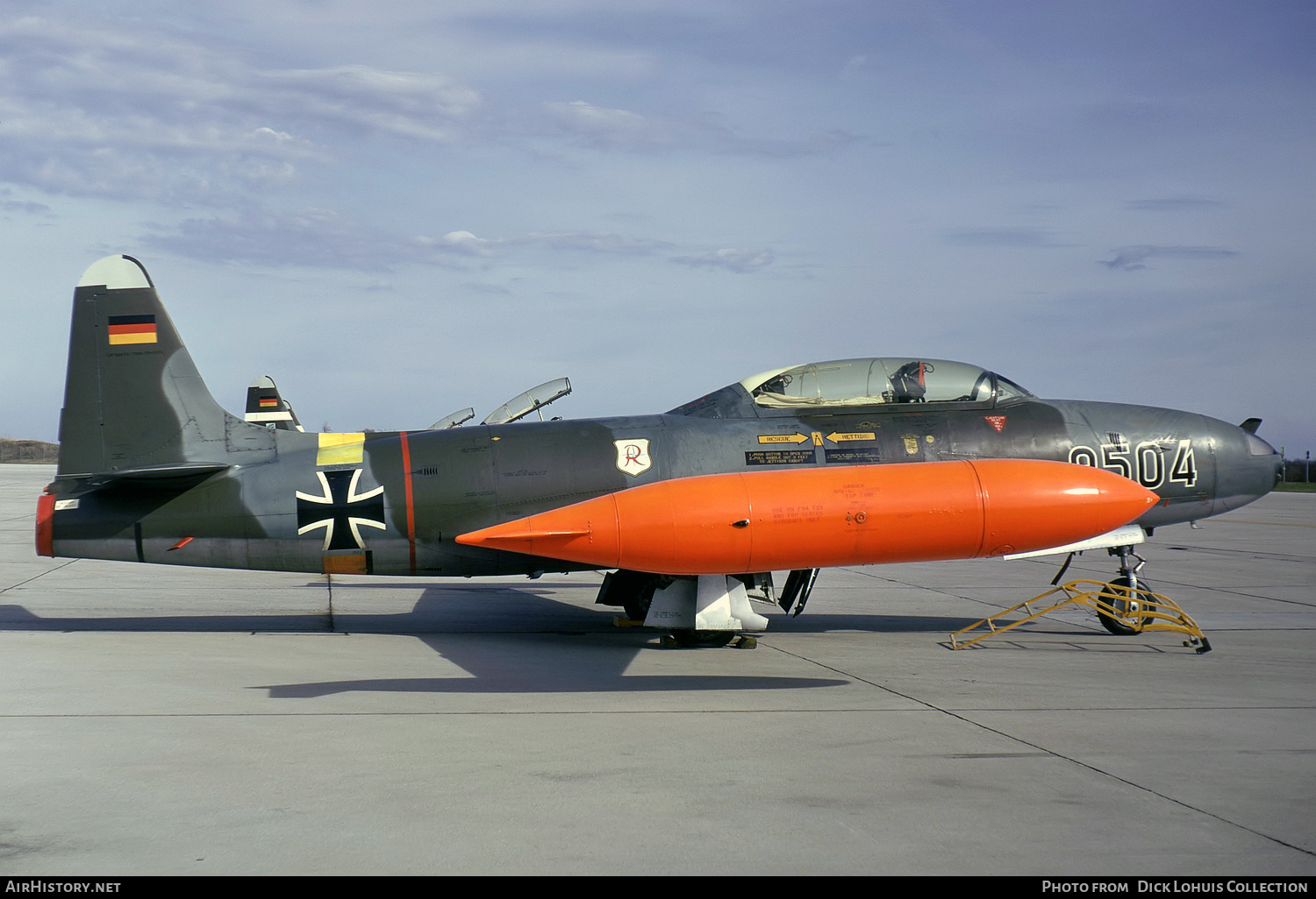 Aircraft Photo of 9504 | Lockheed T-33A | Germany - Air Force | AirHistory.net #386306