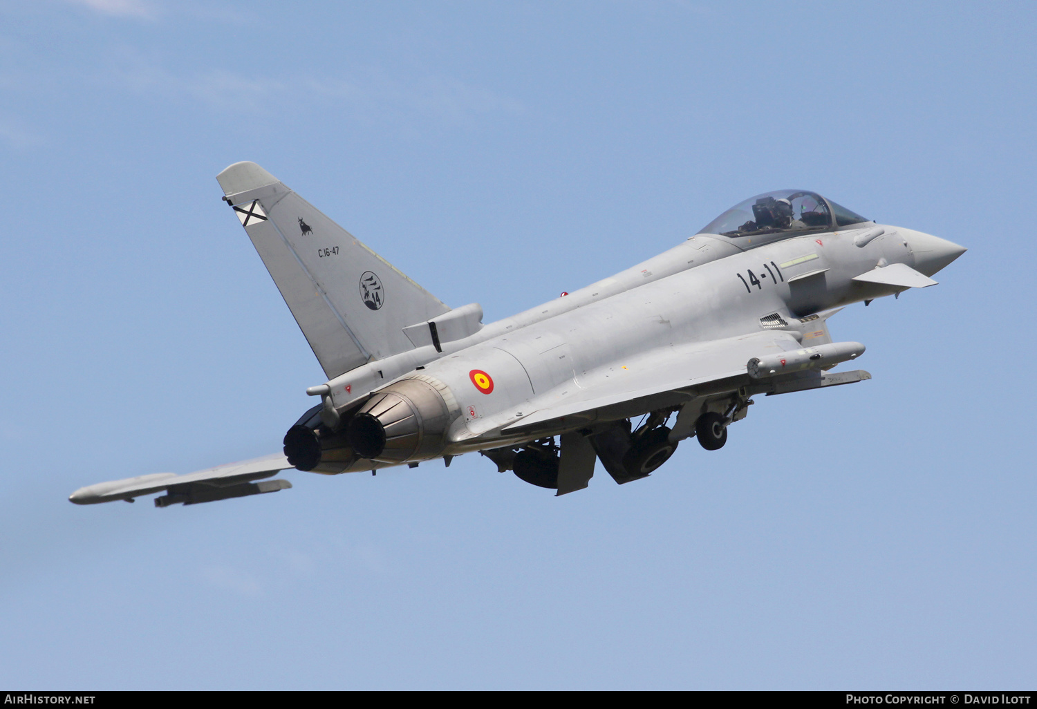 Aircraft Photo of C16-47 | Eurofighter EF-2000 Typhoon | Spain - Air Force | AirHistory.net #386307