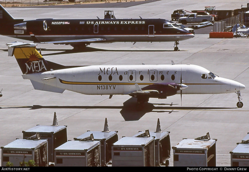 Aircraft Photo of N138YV | Beech 1900D | Mesa Airlines | AirHistory.net #386311