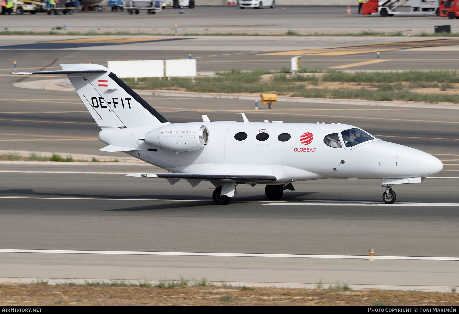 Aircraft Photo of OE-FIT | Cessna 510 Citation Mustang | GlobeAir | AirHistory.net #386315