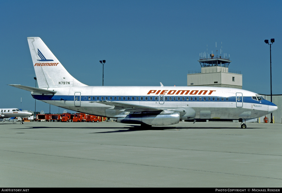 Aircraft Photo of N797N | Boeing 737-201/Adv | Piedmont Airlines | AirHistory.net #386324