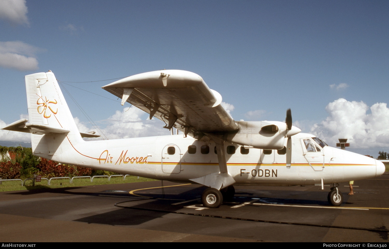 Aircraft Photo of F-ODBN | De Havilland Canada DHC-6-300 Twin Otter | Air Moorea | AirHistory.net #386327