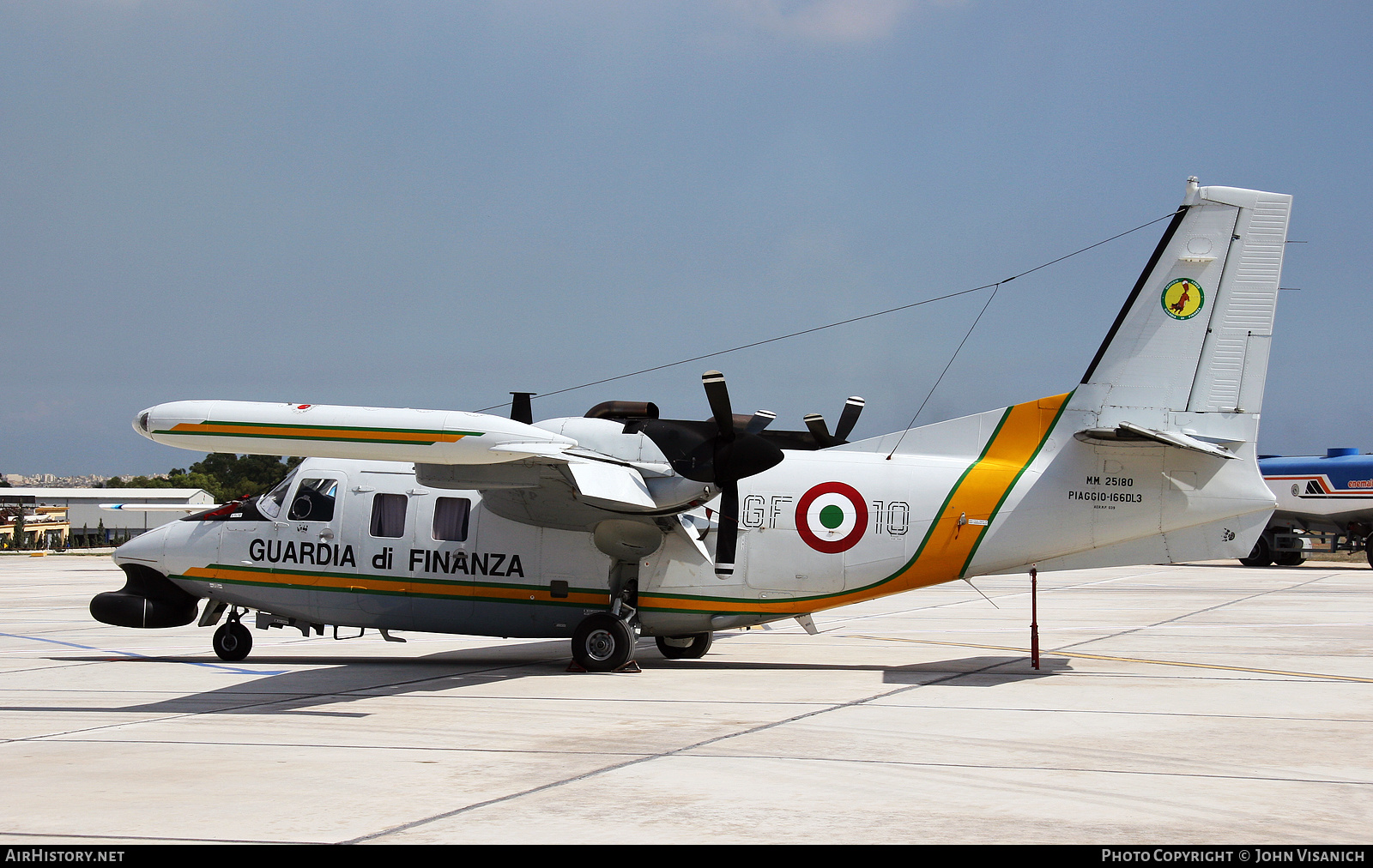 Aircraft Photo of MM25180 | Piaggio P-166DL-3 | Italy - Guardia di Finanza | AirHistory.net #386342