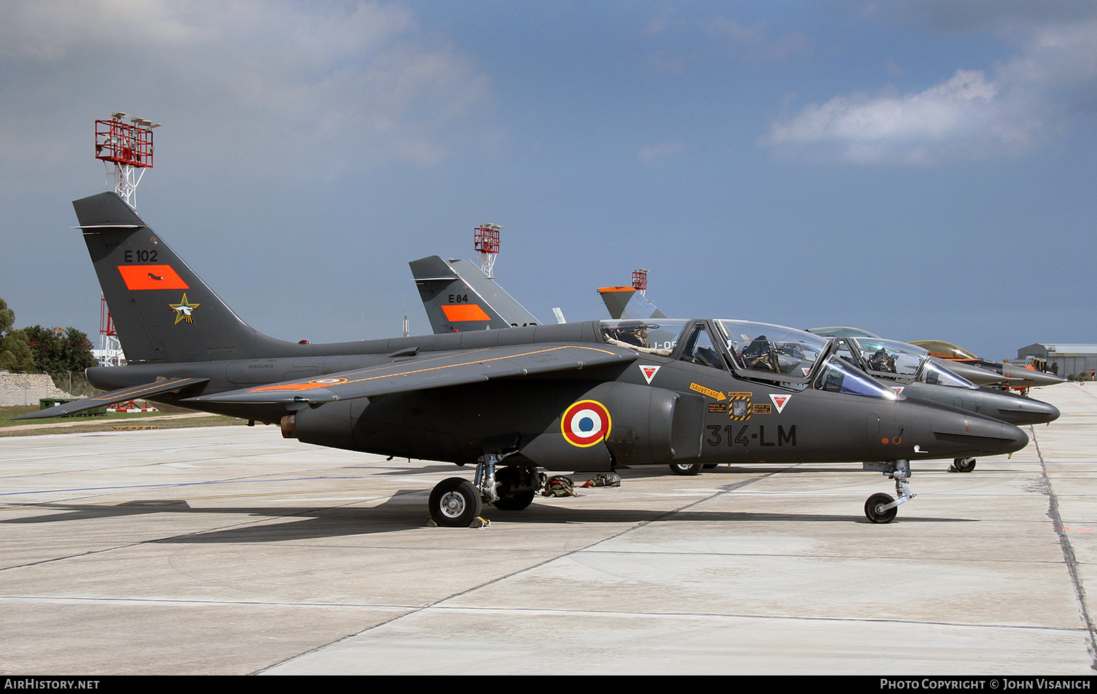 Aircraft Photo of E102 | Dassault-Dornier Alpha Jet E | France - Air Force | AirHistory.net #386343