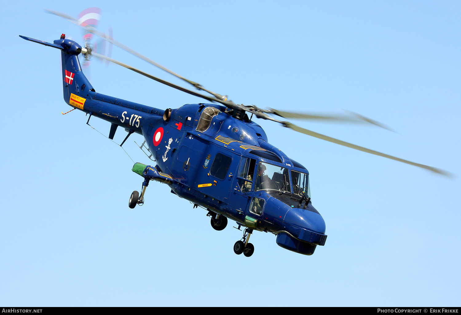 Aircraft Photo of S-175 | Westland WG-13 Super Lynx Mk90B | Denmark - Navy | AirHistory.net #386346