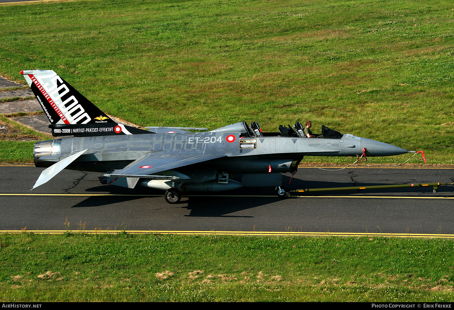 Aircraft Photo of ET-204 | General Dynamics F-16BM Fighting Falcon | Denmark - Air Force | AirHistory.net #386352