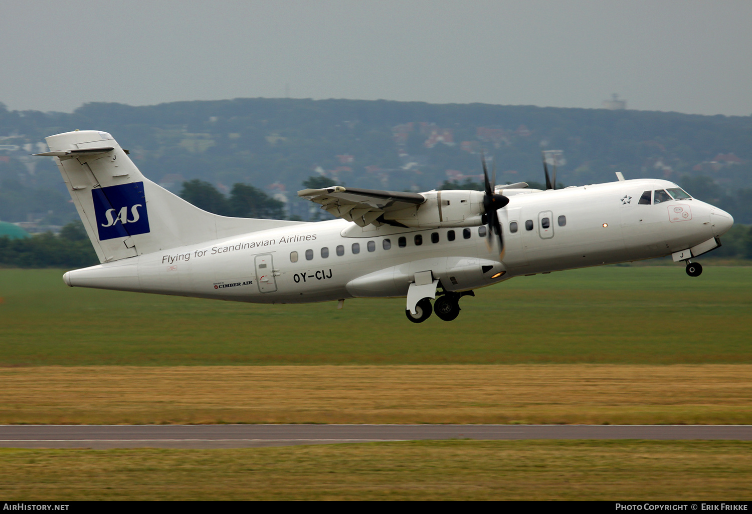 Aircraft Photo of OY-CIJ | ATR ATR-72-500 (ATR-72-212A) | Scandinavian Airlines - SAS | AirHistory.net #386357