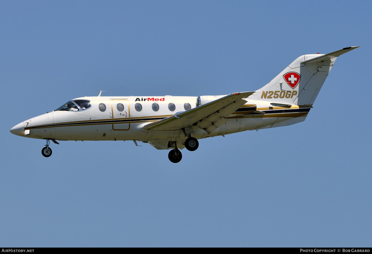 Aircraft Photo of N250GP | Mitsubishi MU-300 Diamond 1A | Air Med | AirHistory.net #386362