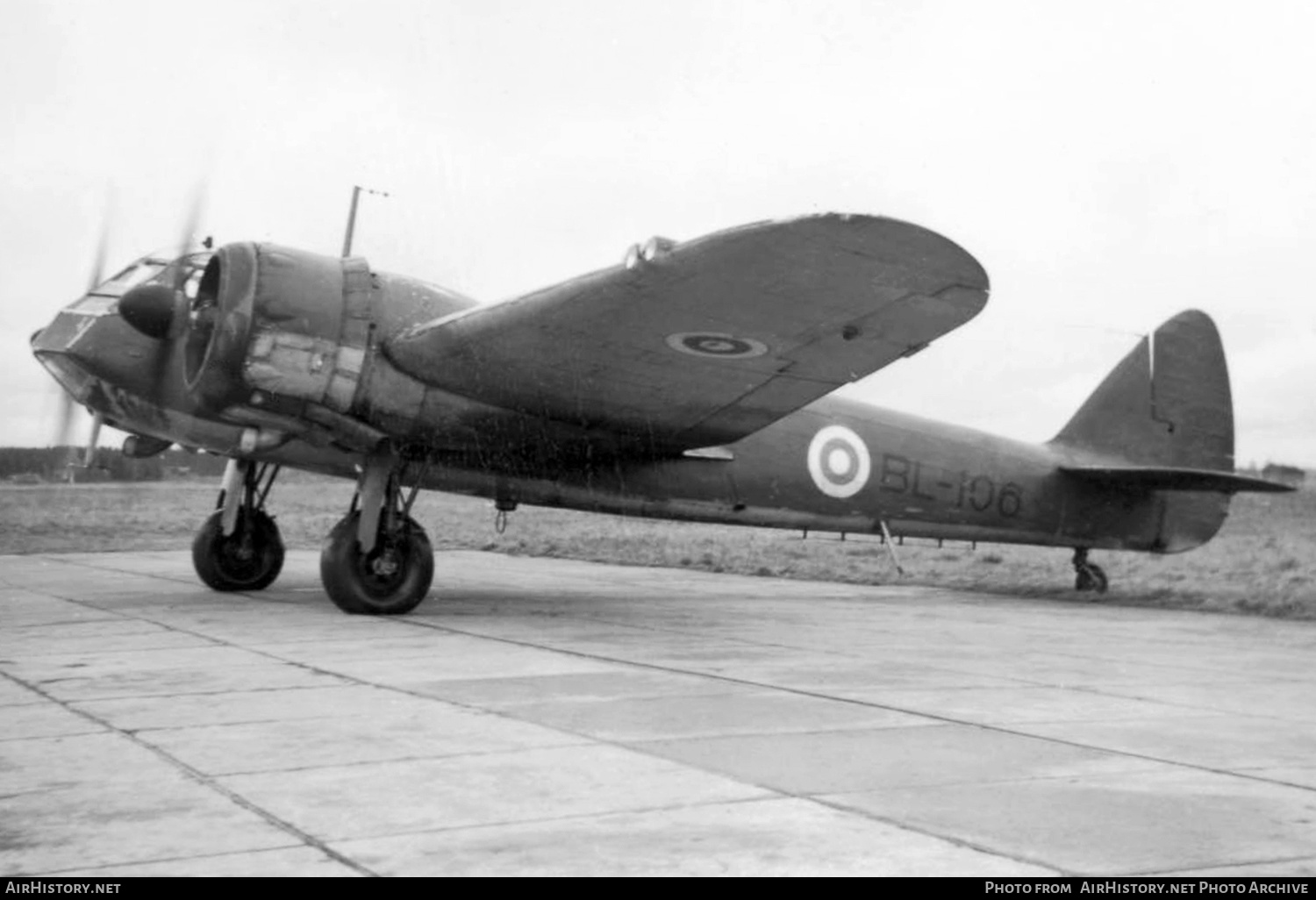 Aircraft Photo of BL-106 | Bristol 142M Blenheim Mk1 | Finland - Air Force | AirHistory.net #386365